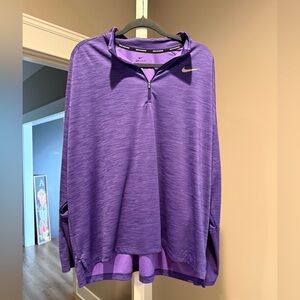 Women’s Plus Nike Dri-FIT Purple Running Top